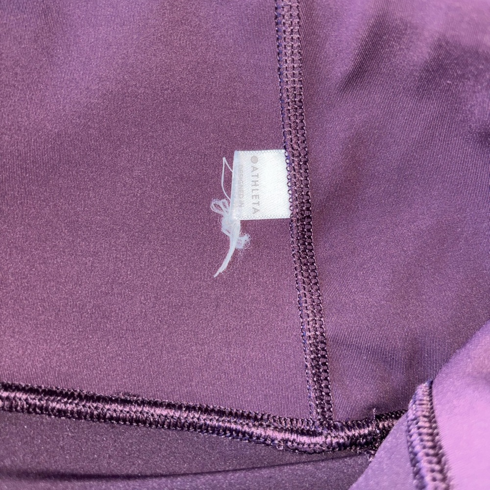 Athleta A-Game Mesh Skort in Agate Purple Sz L 13.5” - Picture 7 of 8